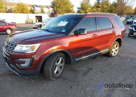 2016 Ford Explorer Xlt from USA, damaged, VIN 1FM5K8D88GGB57853